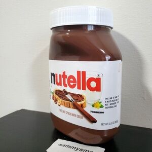 Nutella Ferrero Hazelnut Spread , 33.5 oz Jar